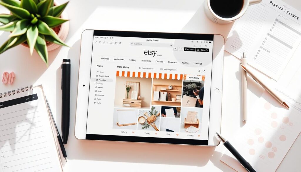 Etsy digital product selling
