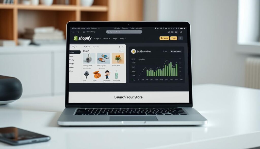 Shopify online store setup