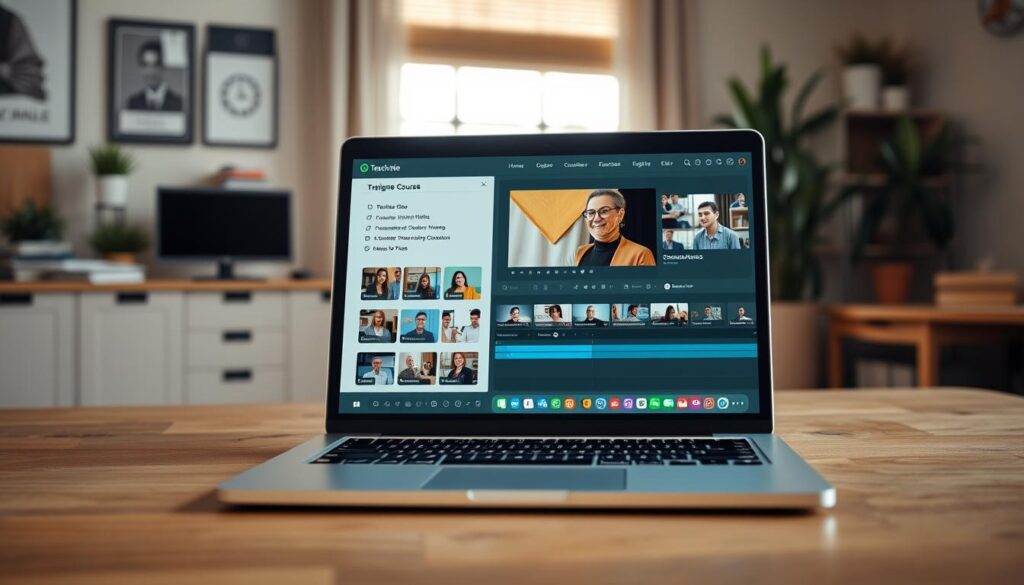 Teachable online course platform